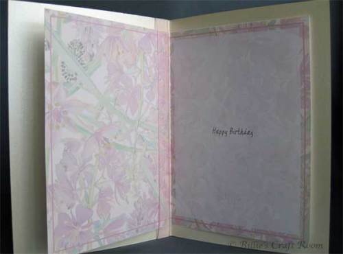 Country Diary of an Edwardian Lady; Birthday Card, insert