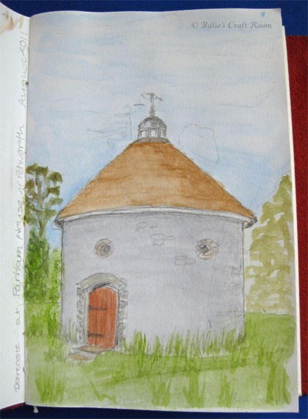 Sketch of Dovecote at Parham House